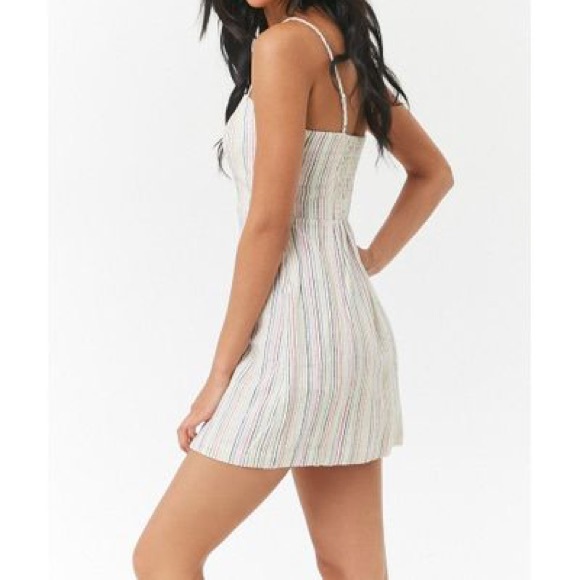 Forever 21 Rainbow-Striped Cami Dress - Picture 5 of 5